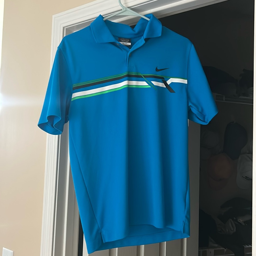 Nike Golf men’s blue polo shirt